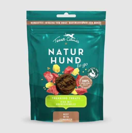 Leckerlis Naturhund Trekking Treats Rind 50g